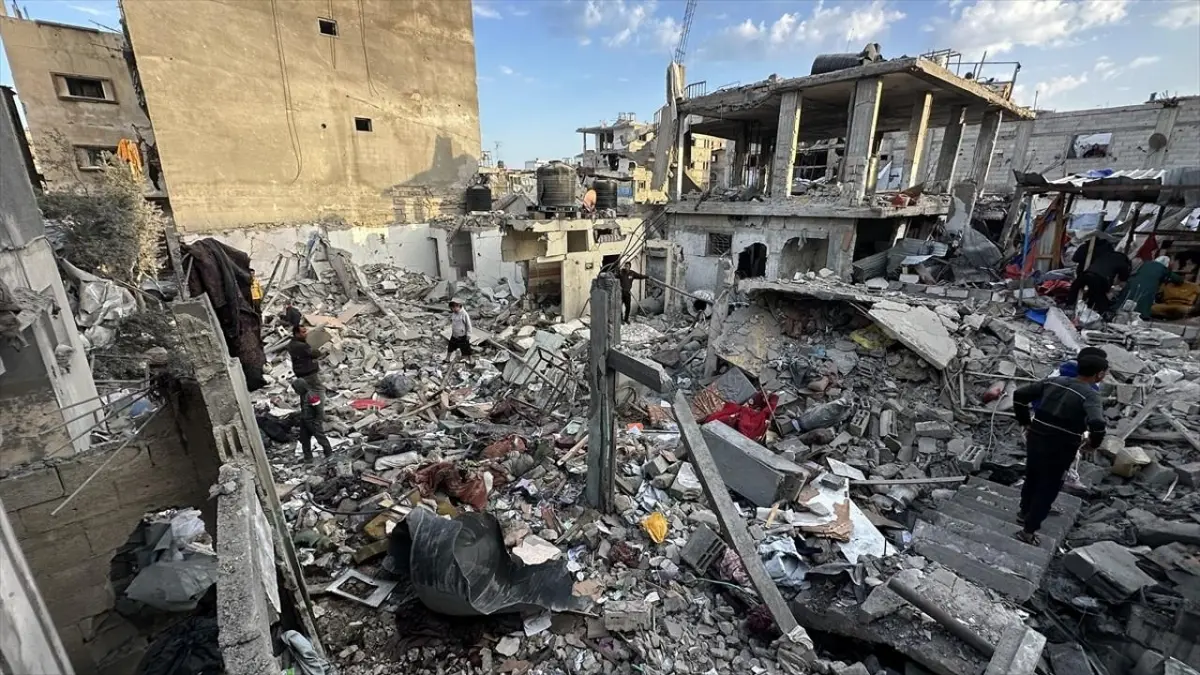 Gazze'de can kaybı 72 bin 991'e yükseldi