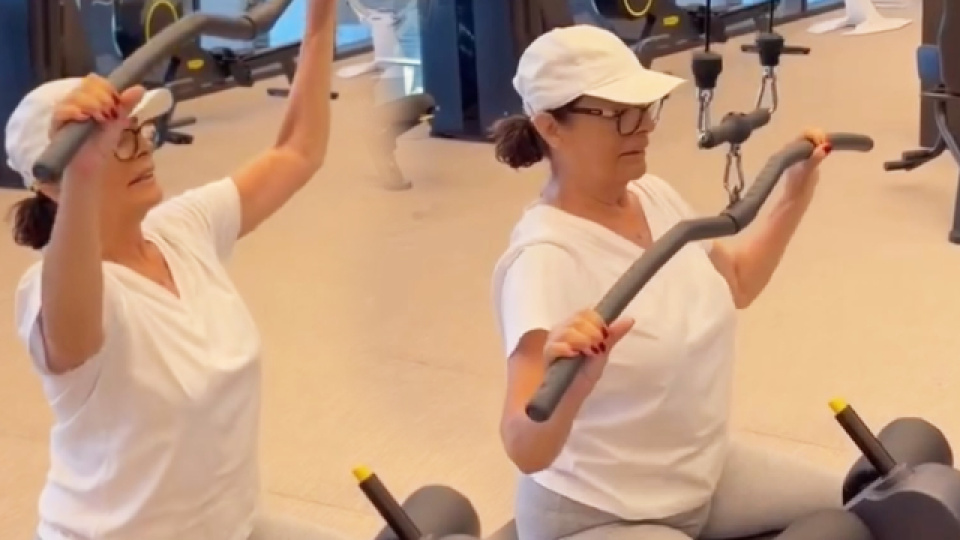Hülya Koçyiğit'in spor hocası, torunu Aslışah Alkoçlar oldu