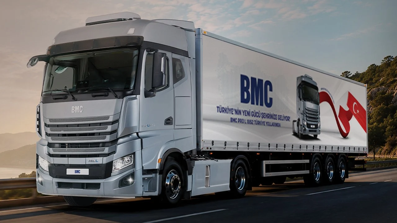 BMC'nin en güçlü çekicisi yollara çıktı! 520 beygirlik dev Türkiye turuna başladı