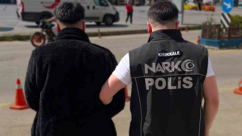 Kırıkkale’de narkotik operasyonu: 493 uyuşturucu hap ele geçirildi