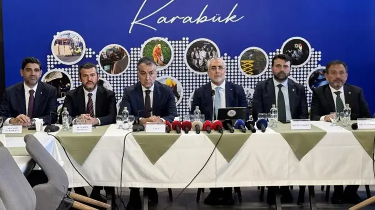 Bakan Vedat Işıkhan iş dünyasına müjdeyi Karabük'ten verdi: 51 milyar liralık destek açıklaması