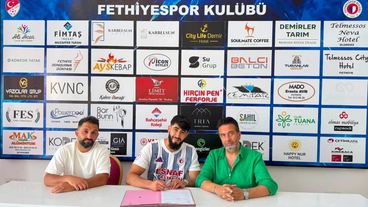Fethiyespor 6. Lig'den 1.98'lik transfer yaptı: Formayı giydi imzayı attı