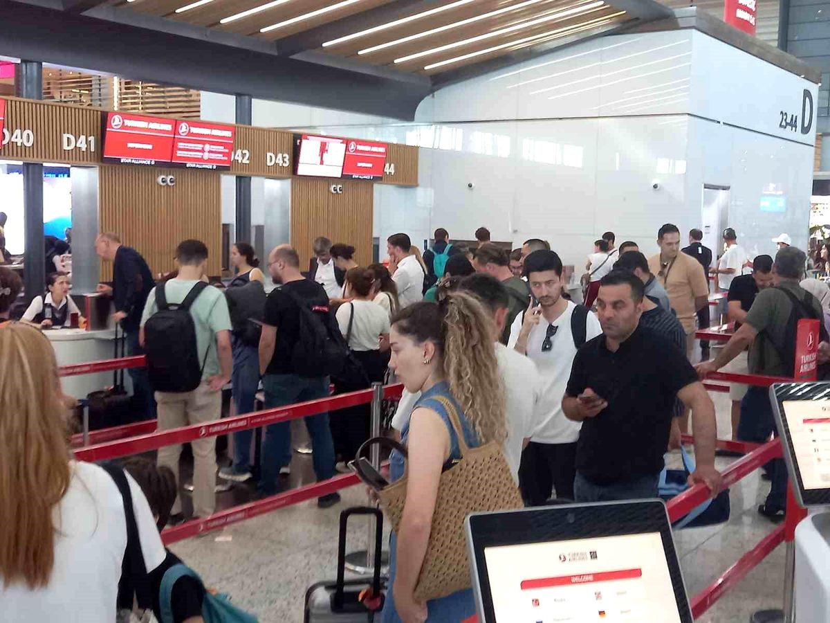 İstanbul Havalimanı'nda yaz tatili yoğunluğu