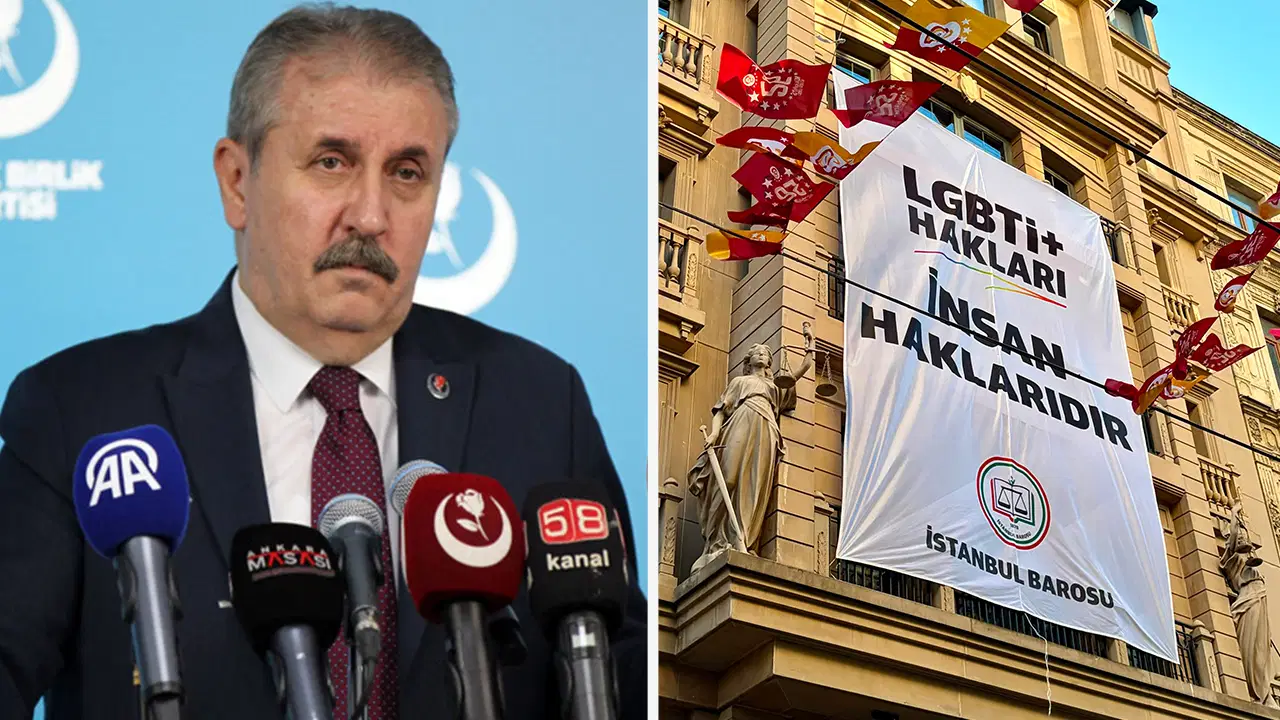 'Küçük ortak' Destici, İstanbul Barosu'nu ve LGBTİQ+'ları hedef aldı: 'Sapkınlığa sahip çıktılar'