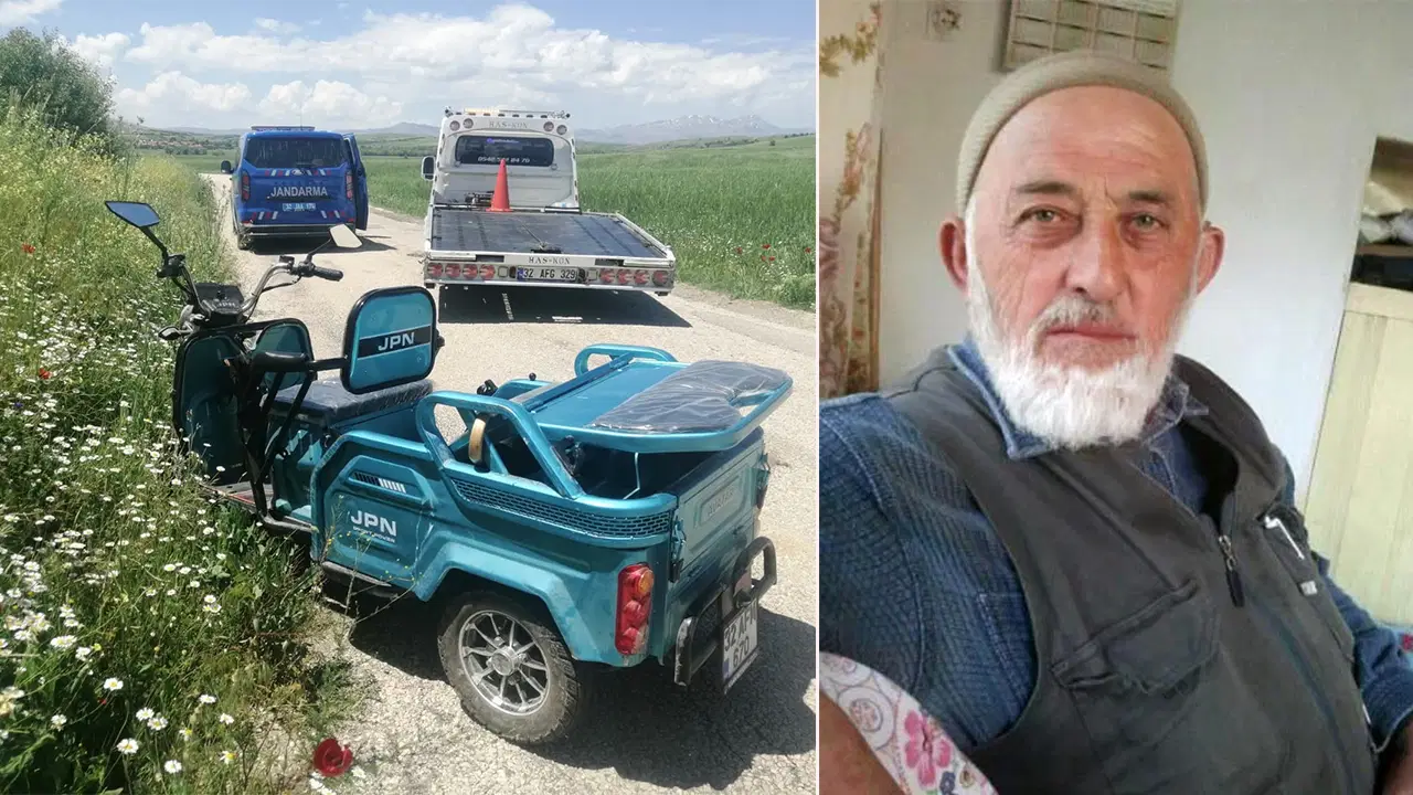 Köyüne sadece 1 kilometre kalmıştı... Eşini kasaba yolcu eden yaşlı adam kazada can verdi