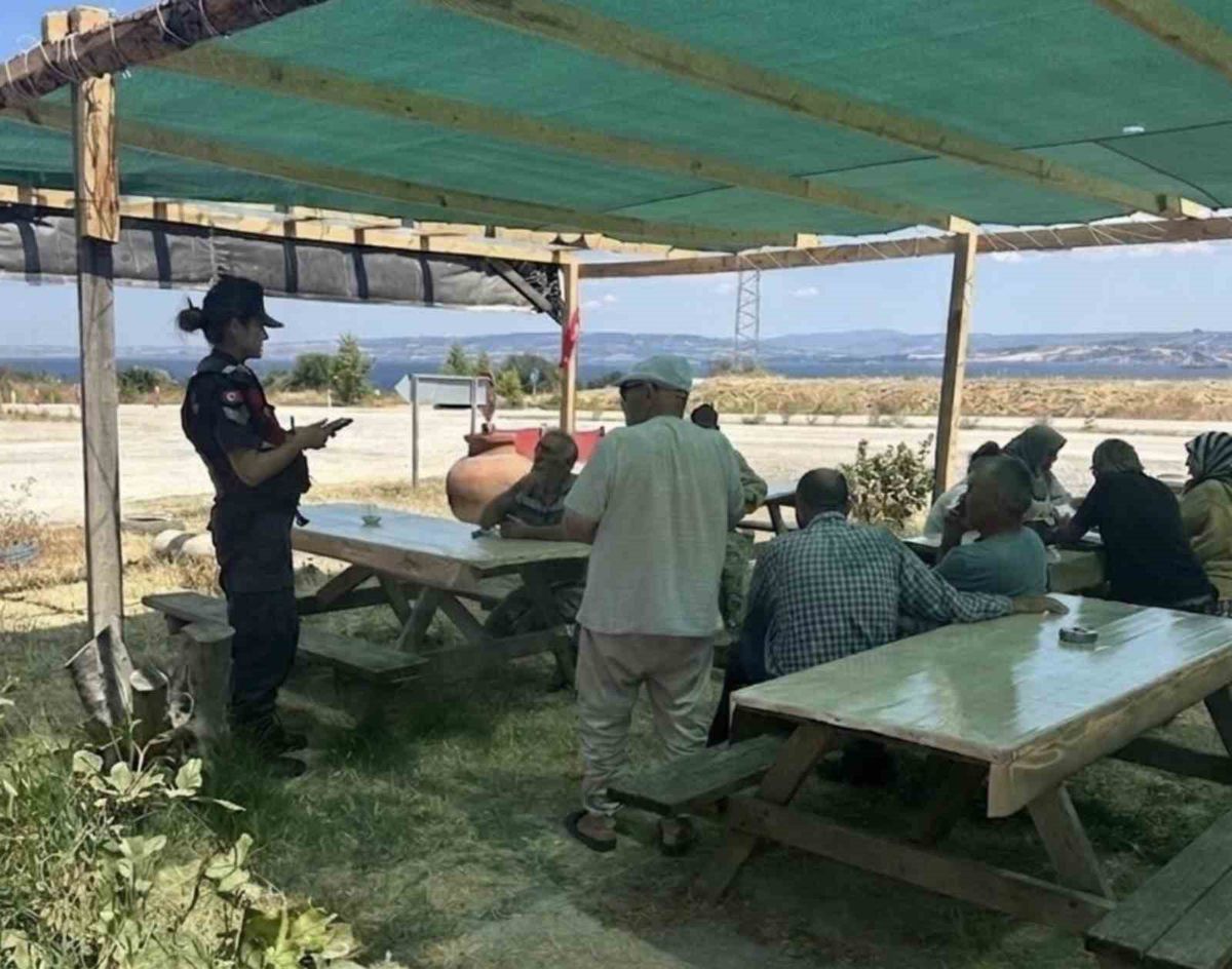 Çanakkale'de 260 Jandarmalı Göç Denetimi
