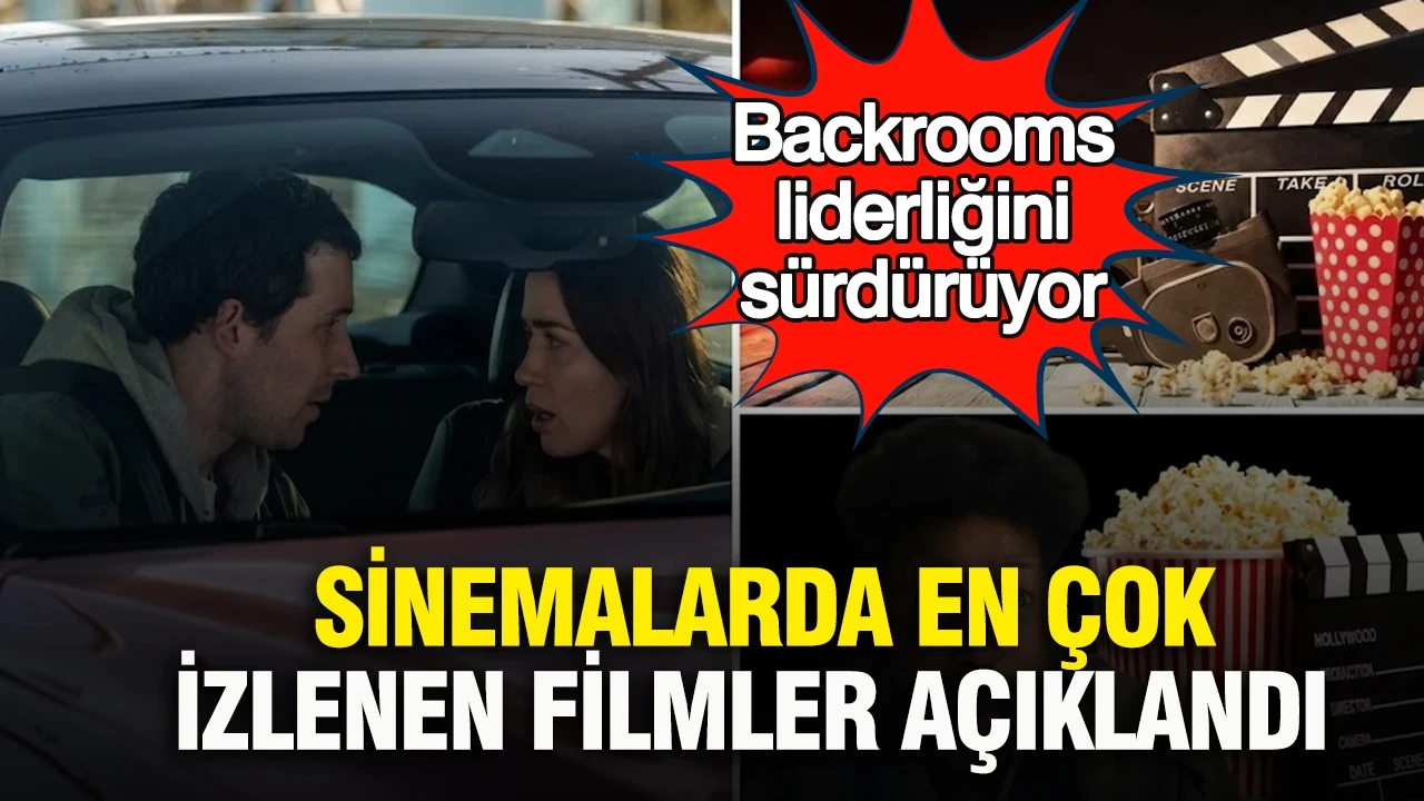 Sinemalarda en çok izlenen filmler açıklandı: Backrooms liderliğini sürdürüyor