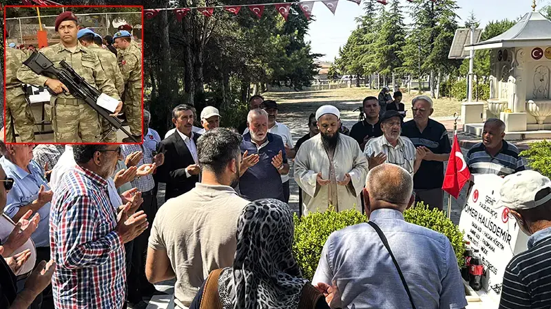 Şehadetinin 10’uncu yıl dönümünde Ömer Halisdemir’in kabrine ziyaretçi akını