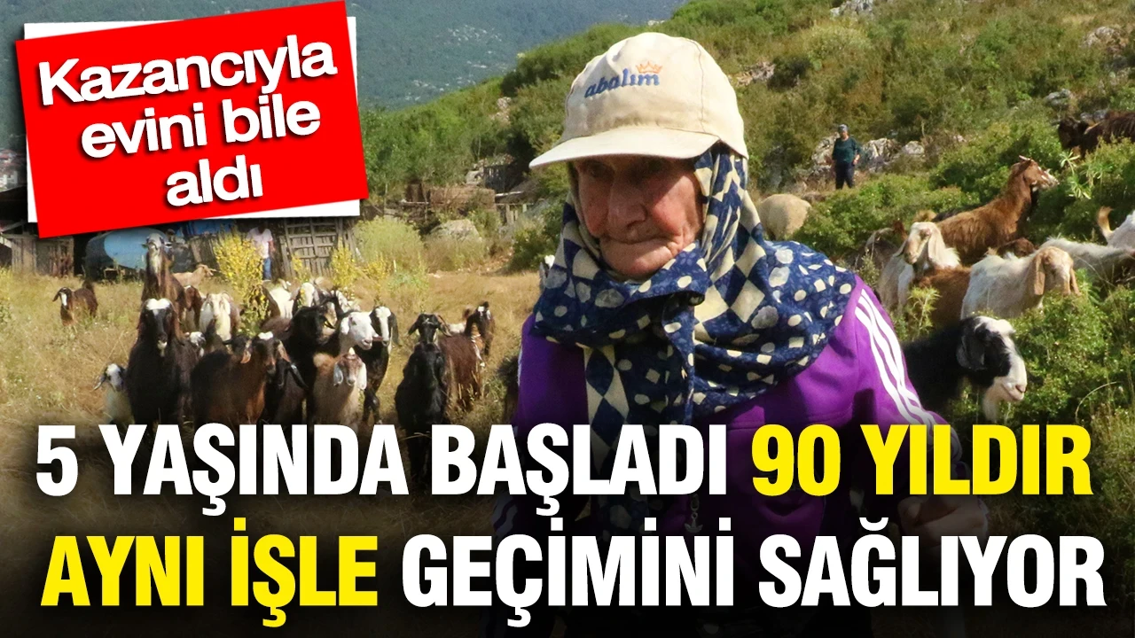 5 yaşında başladı, 90 yıldır aynı işle geçimini sağlıyor