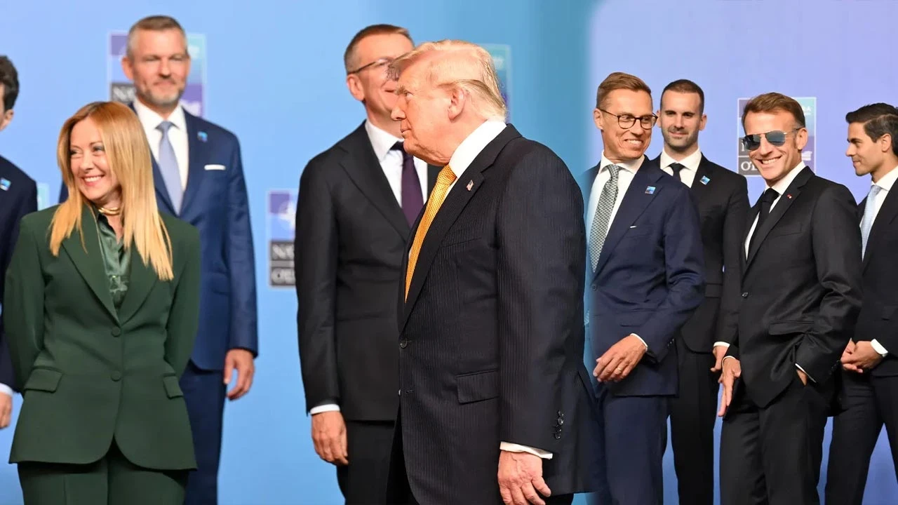 NATO Zirvesi'ne Damga Vuran Anlar! Trump, Meloni, Macron, Rutte...