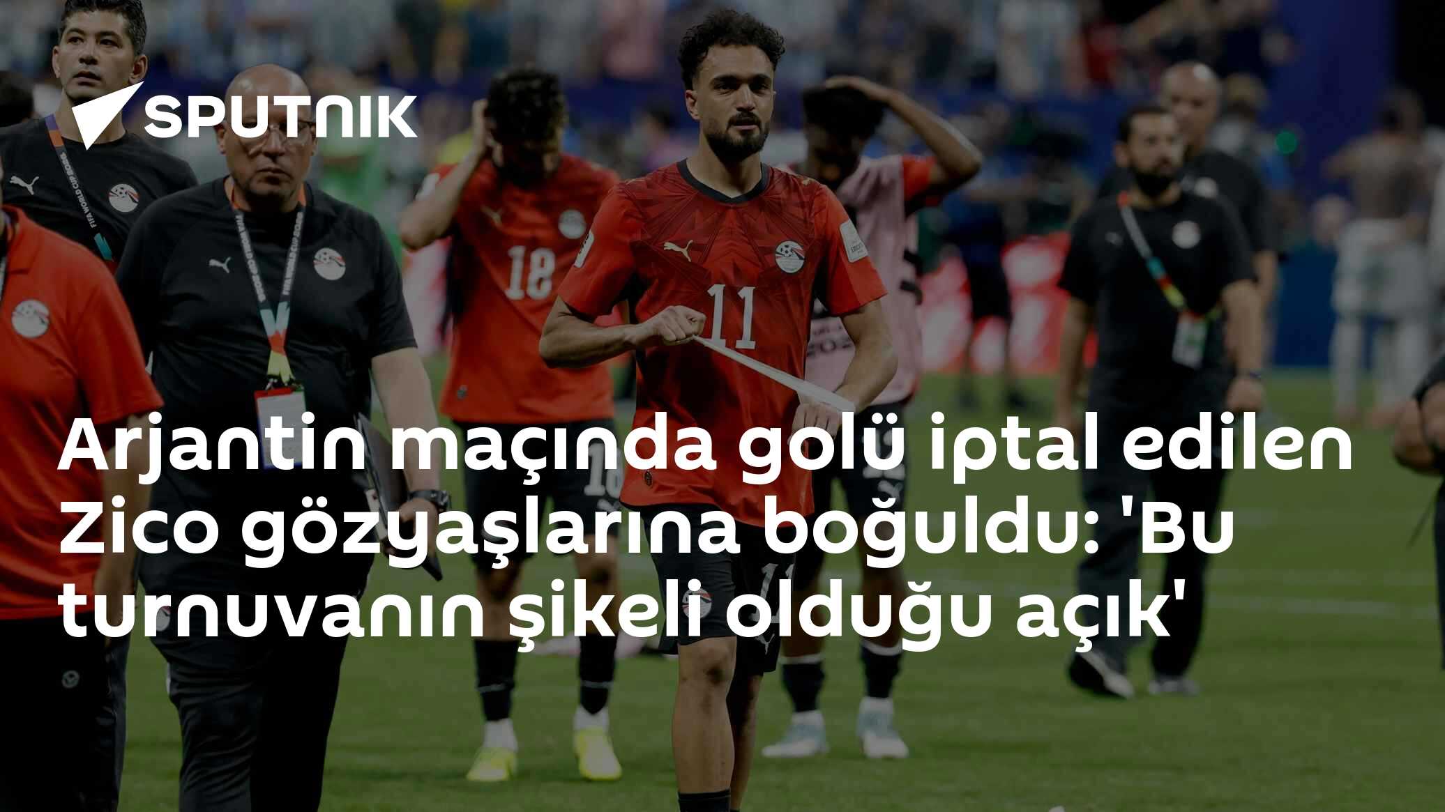 Arjantin maçında golü iptal edilen Zico gözyaşlarına boğuldu: 'Bu turnuvanın şikeli olduğu açık'