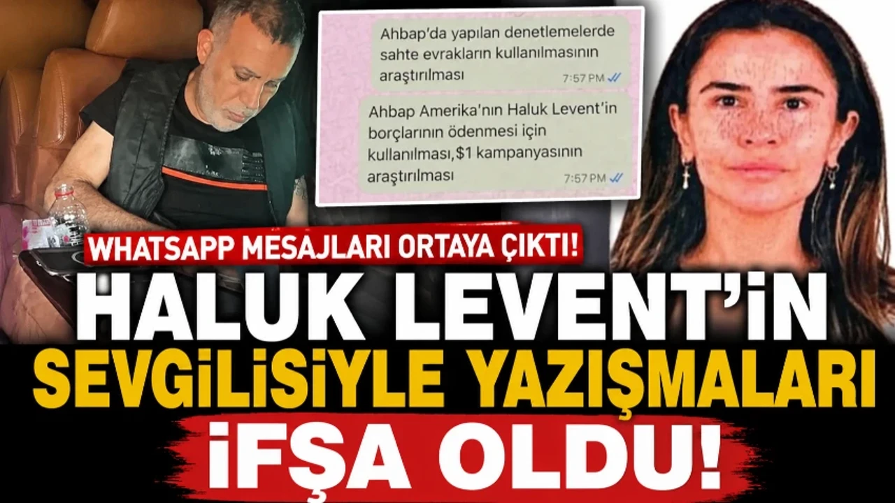 Haluk Levent'in WhatsApp Konuşmaları İfşa Oldu! İşte Sevgilisi Sevda Kurt'la Olan Yazışmaları