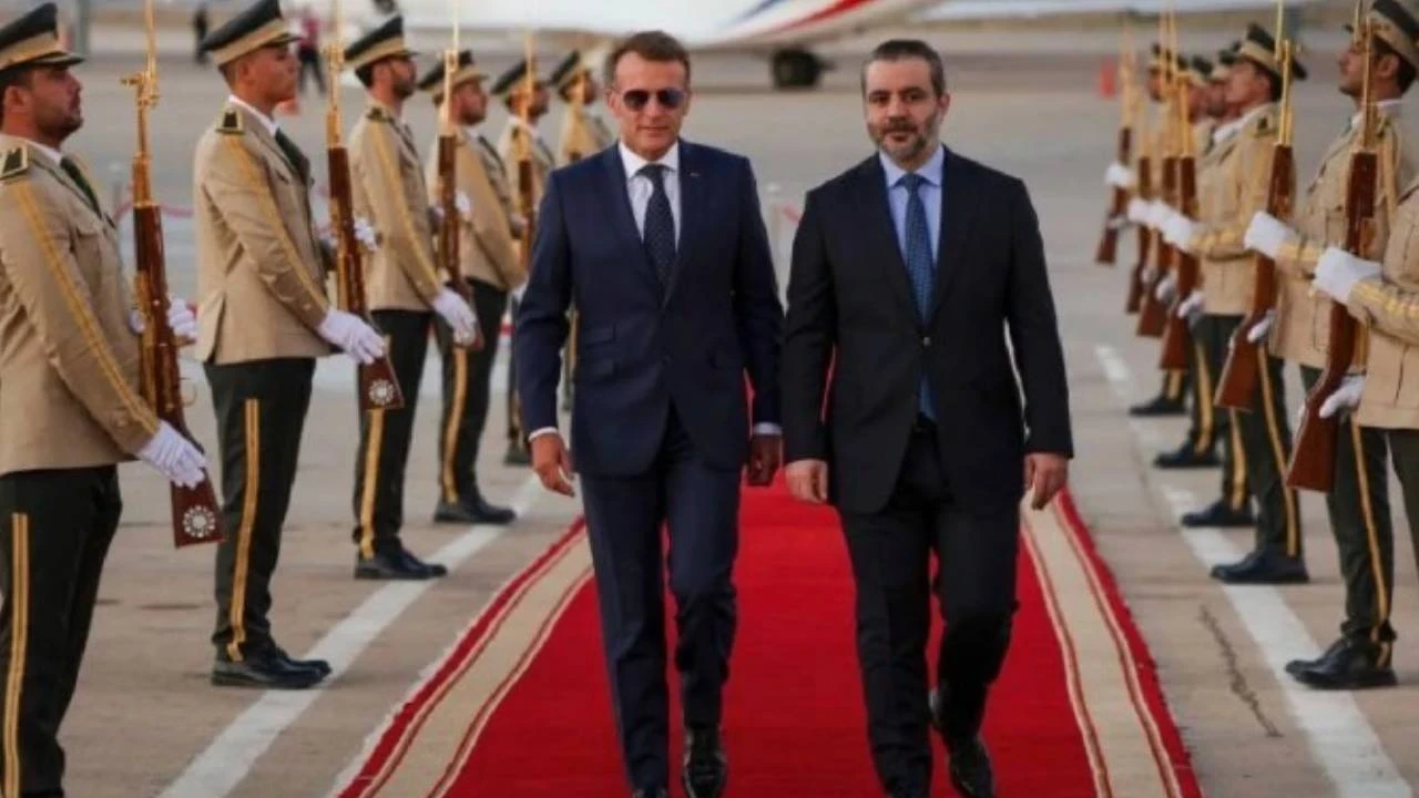 Şam'da peş peşe patlamalar: Macron'un kaldığı otelin yakınında dumanlar yükseldi