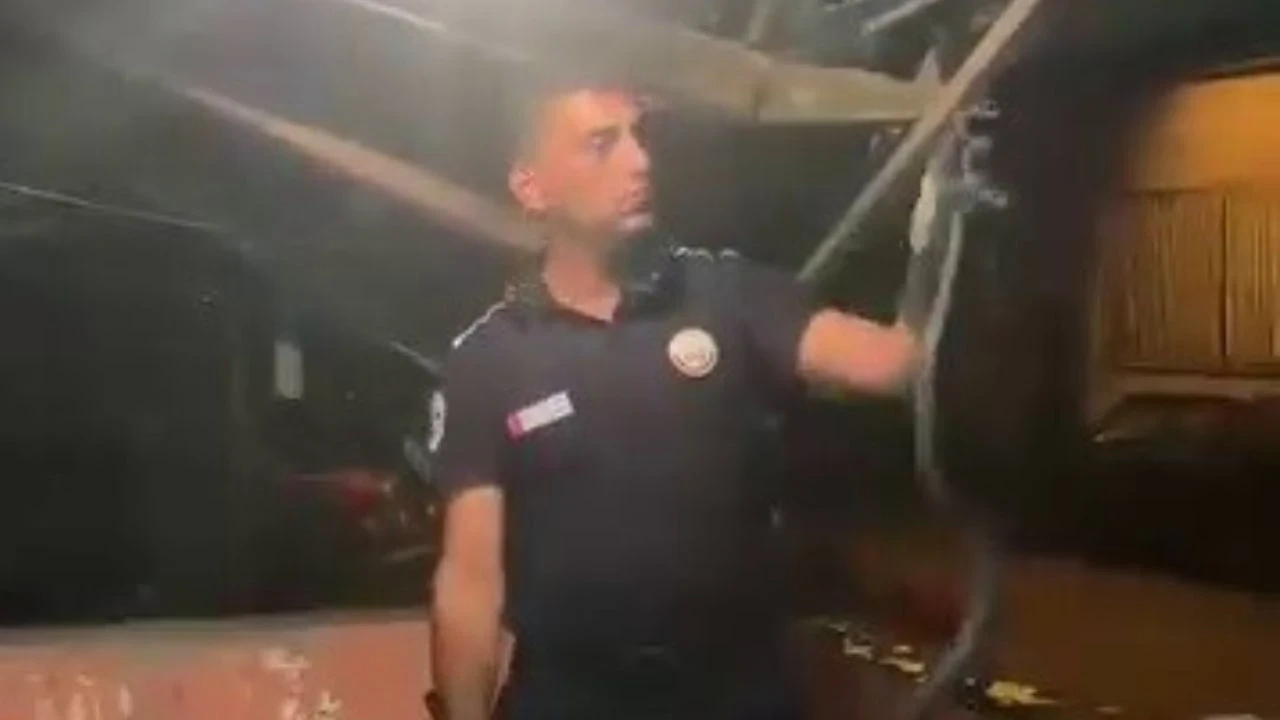 Bulaşık makinesinden çıkan misafir evdekileri şoke etti: Tam 2 metre
