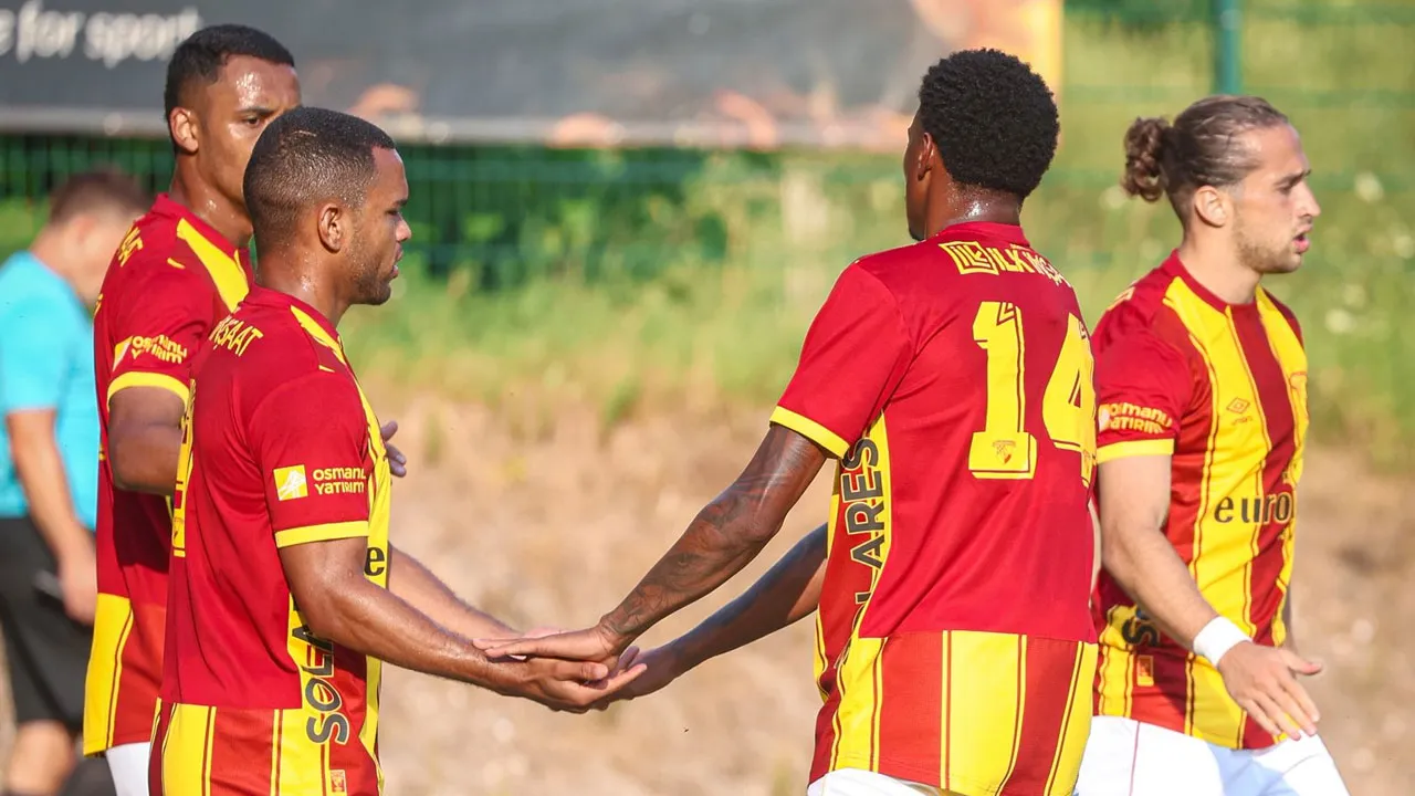 Göztepe'den 2 gollü galibiyet