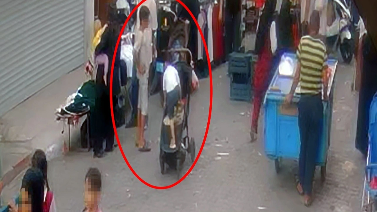 12 yaşındaki çocuğa yankesicilik yaptırdı: O anlar saniye saniye kaydedildi