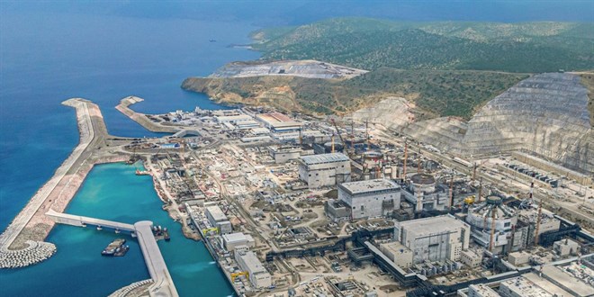 Akkuyu NGS'de boru hattı kaynağı başladı