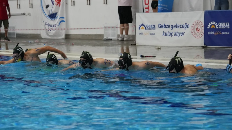 Sualtı Hokeyi Türkiye Şampiyonası Kocaeli'de tamamlandı