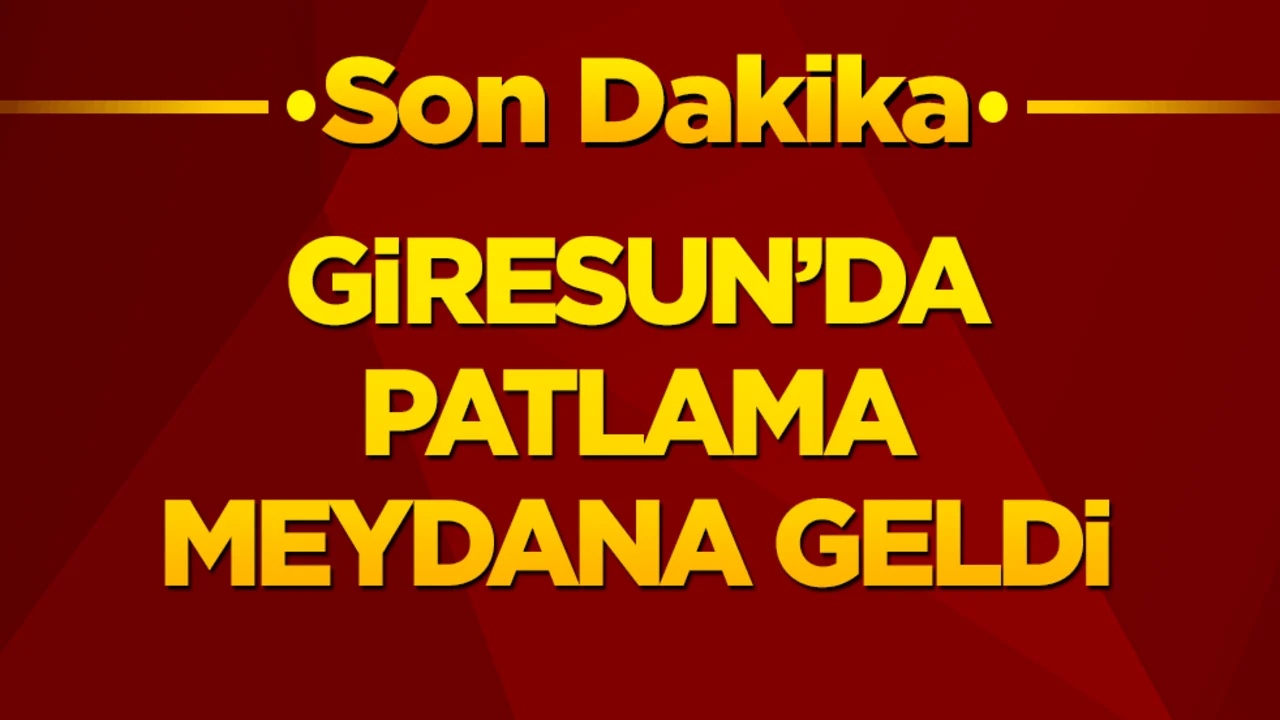 Giresun semalarında esrarengiz patlama! Gökyüzünden evlerin üzerine gizemli parçalar yağdı!