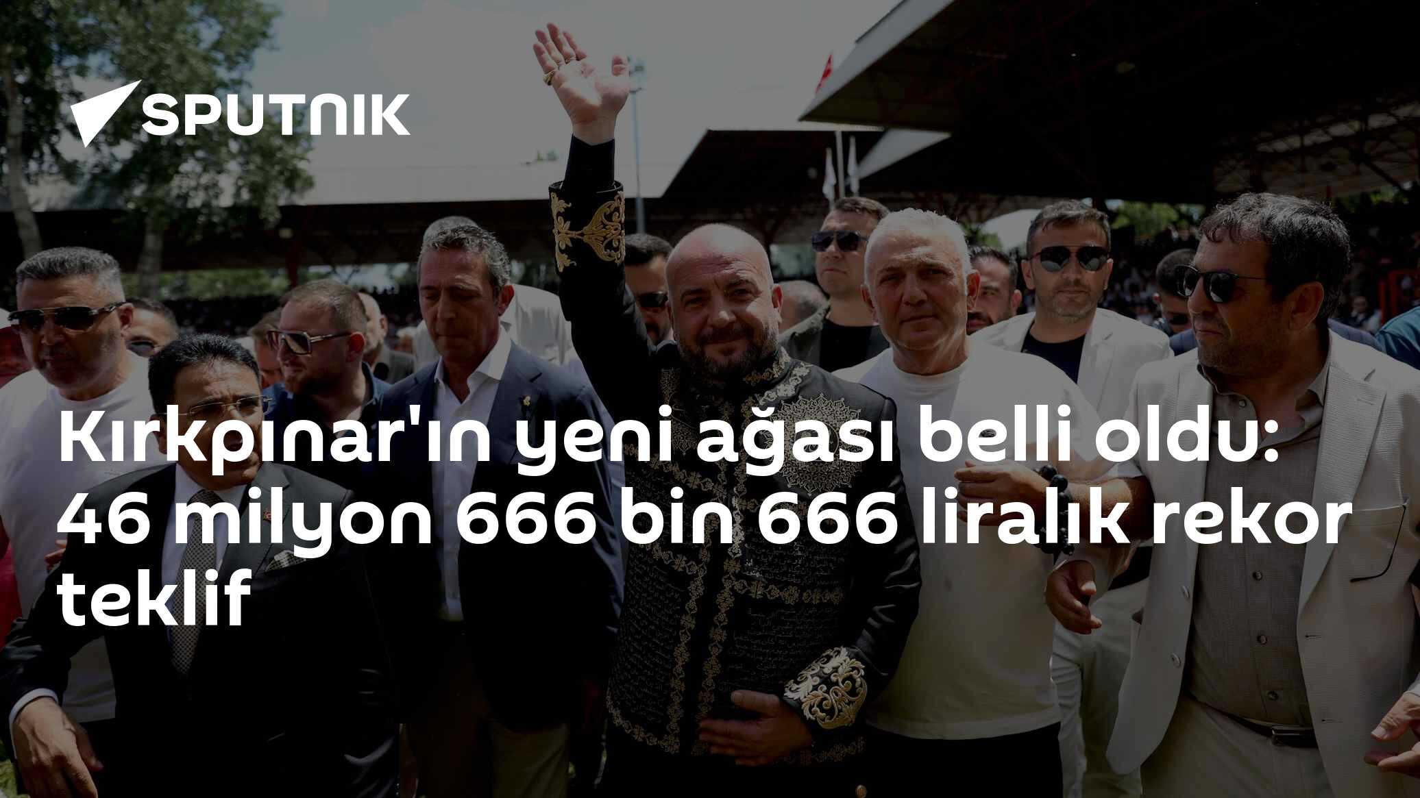 Kırkpınar'ın yeni ağası belli oldu: 46 milyon 666 bin 666 liralık rekor teklif