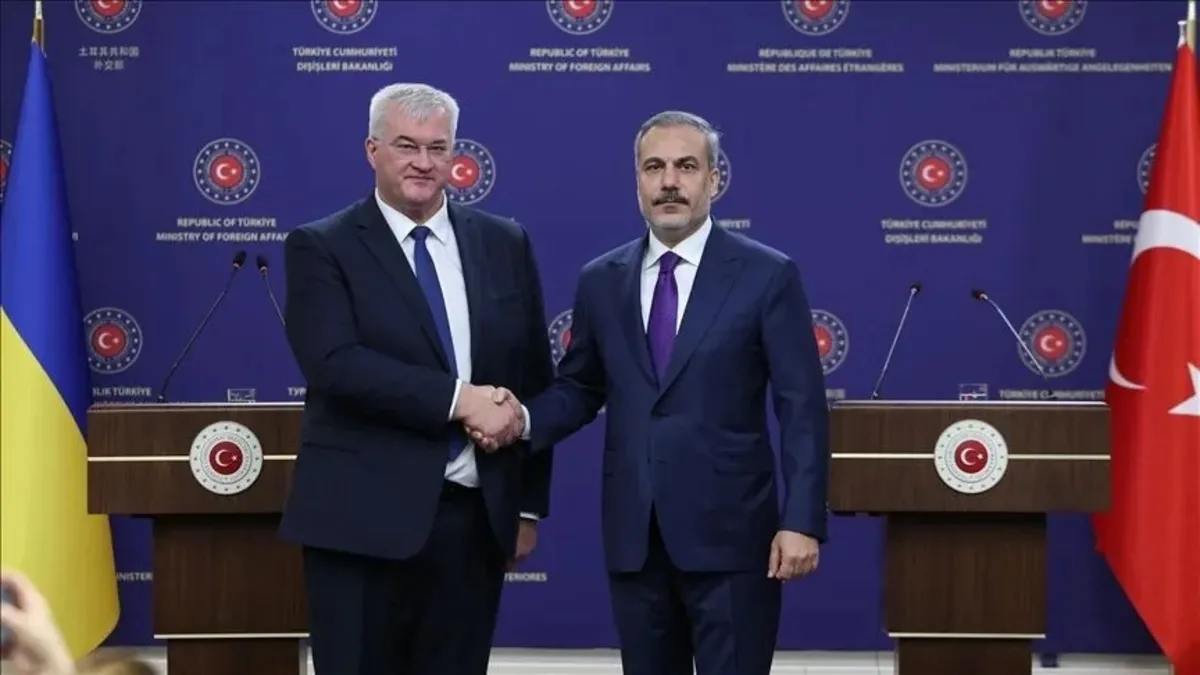 Bakan Fidan Ukrayna Dışişleri Bakanı Sibiha ile görüştü
