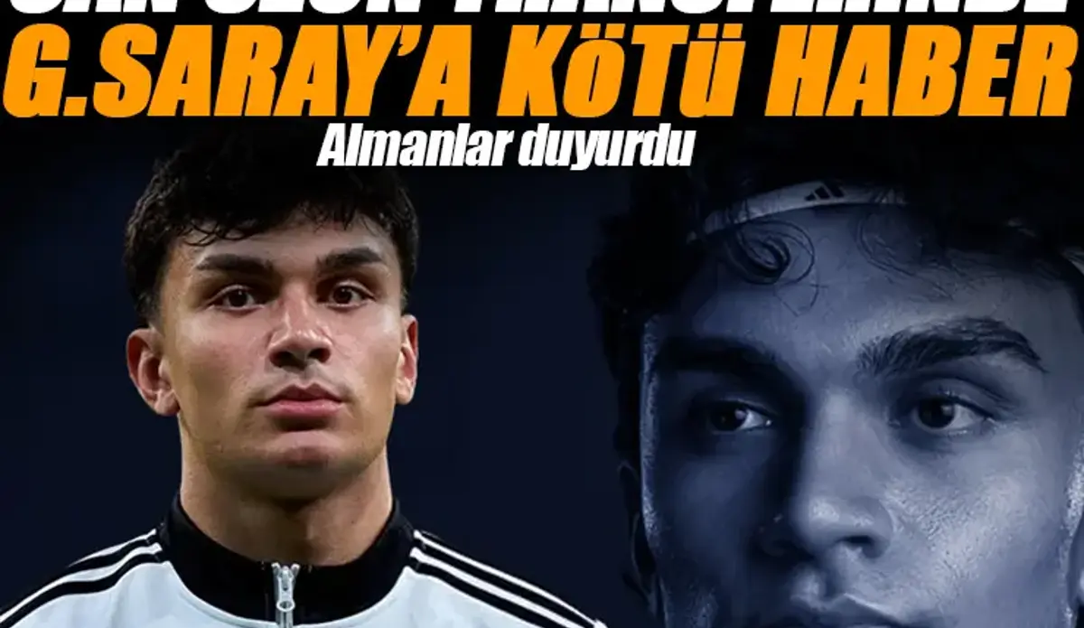 Can Uzun transferinde Galatasaray'a Almanya'dan kötü haber! Böyle duyurdular