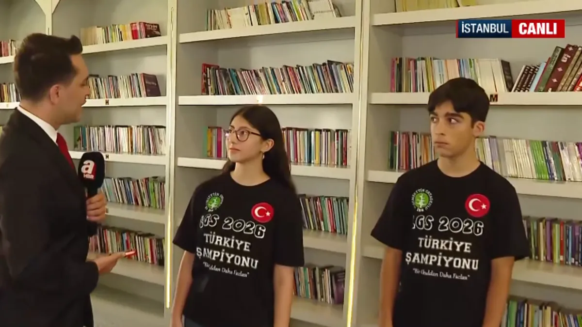 LGS şampiyonları A Haber'de: 452 öğrenci 500 tam puan aldı