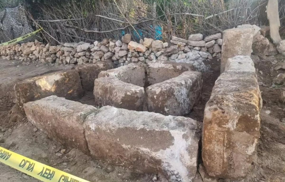 Mardin'de peyzaj çalışmasında yazılı tarihi kitabeler bulundu