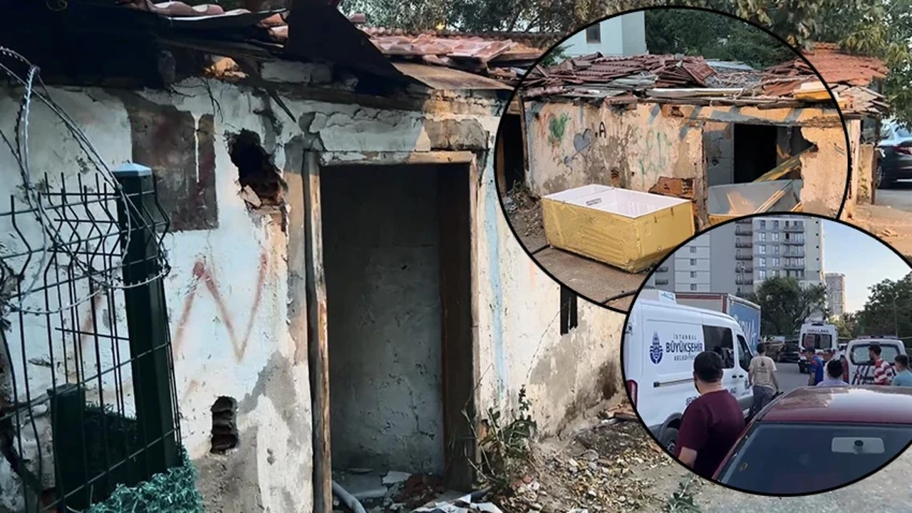 Kartal'da esrarengiz ölüm! Metruk gecekonduda kadın cesedi bulundu