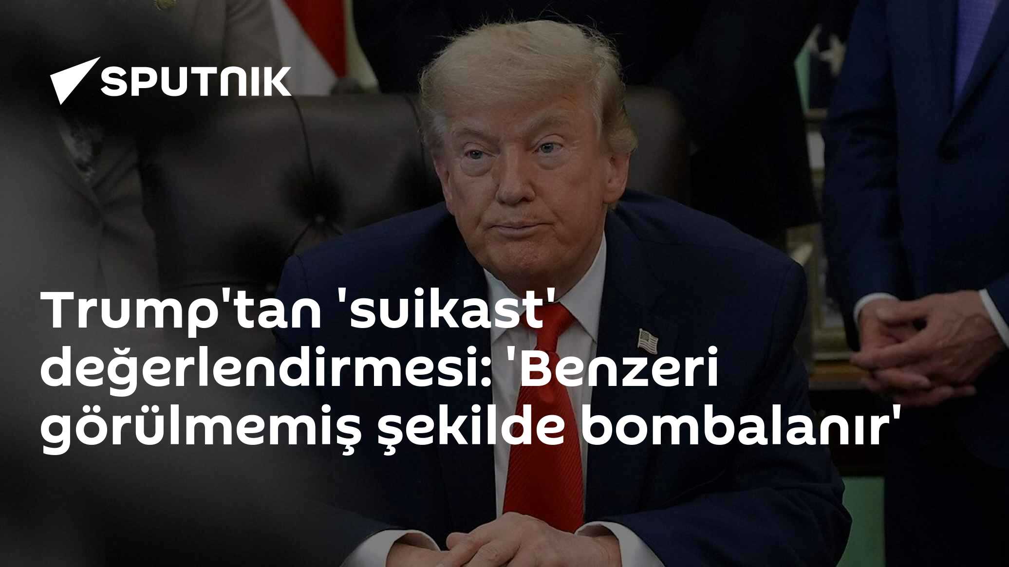 Trump'tan 'suikast' değerlendirmesi: 'Benzeri görülmemiş şekilde bombalanır'