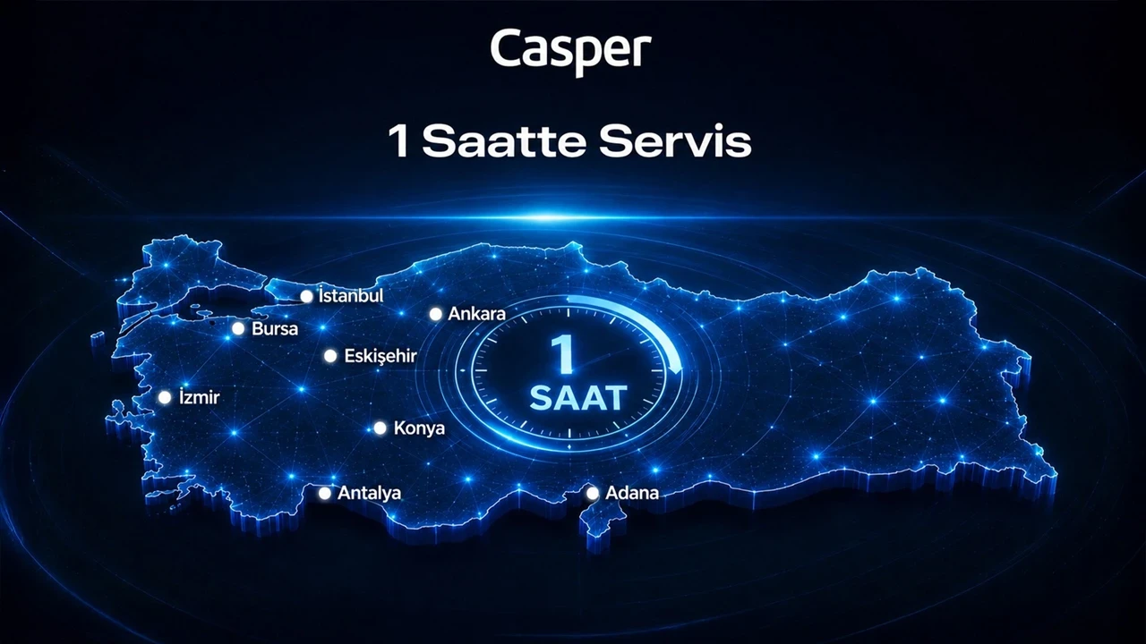 Casper 1 Saatte Servis verilerini paylaştı: Yaklaşık 8 bin cihaz 1 saatte onarıldı