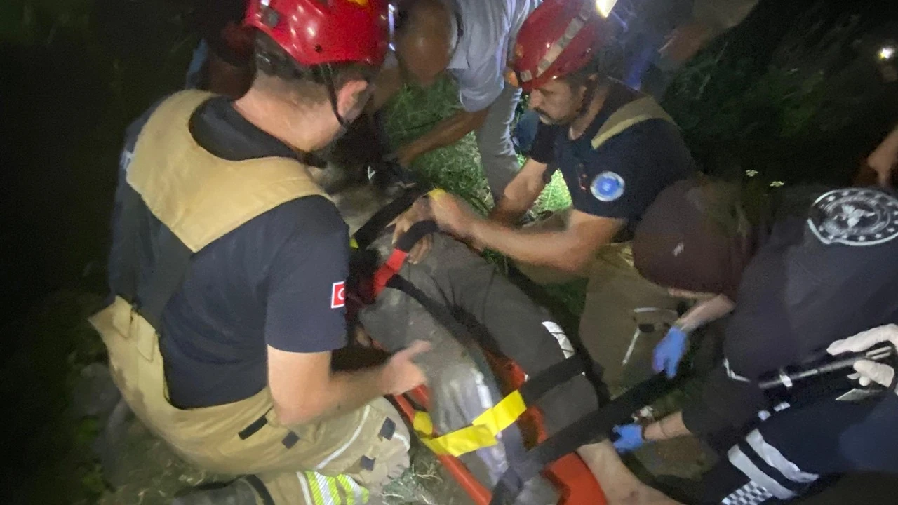 Meyve bahçesinde feci kaza! Durumu ciddiyetini koruyor