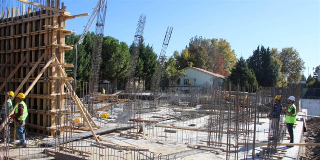 İnşaat üretim endeksi arttı