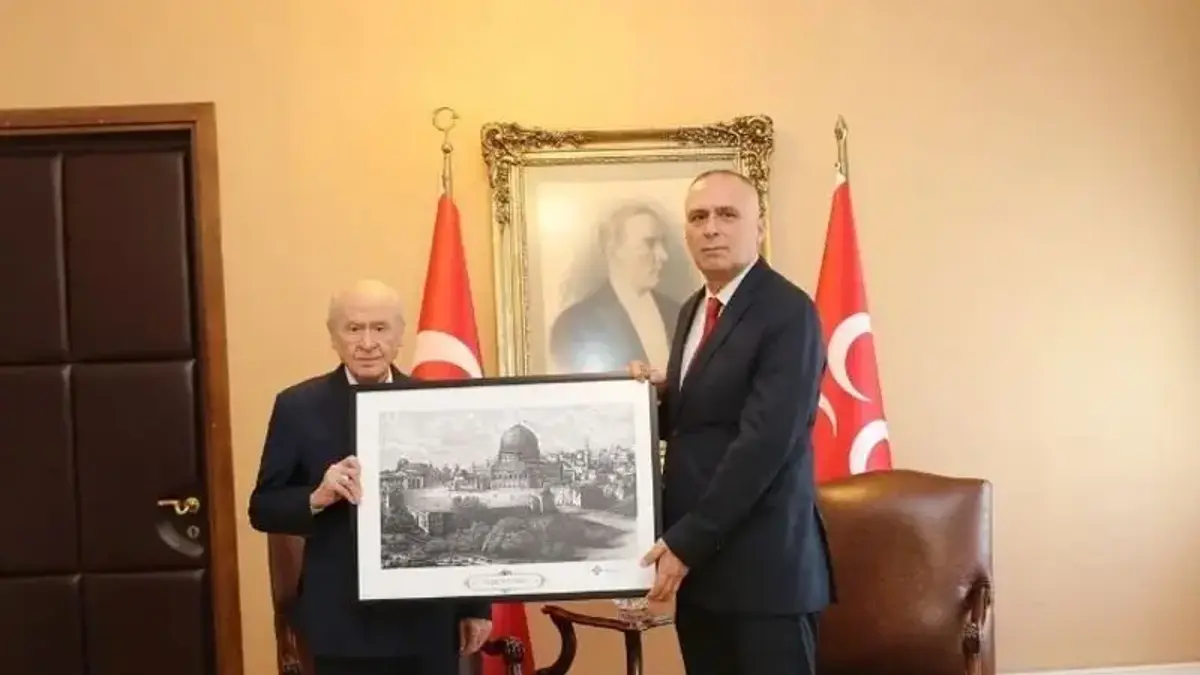 Özel Harekat Başkanı Hayal’den Devlet Bahçeli'ye ziyaret