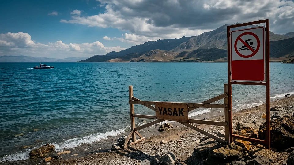 Yaz ortasında radikal karar! Boğulma vakaları sonrası Kaymakamlık düğmeye bastı: Van Gölü'nnde yüzmek yasaklandı | VAN HABERLERİ
