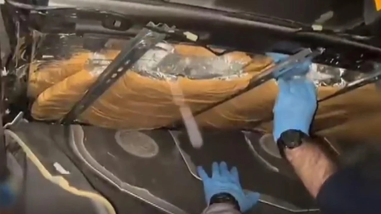 Sınırda 80 kilo uyuşturucu yakalandı