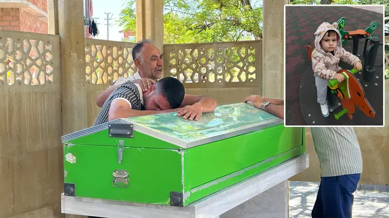 Nevşehir'de 5’inci katın penceresinden düşen Yasin Yaman, toprağa verildi