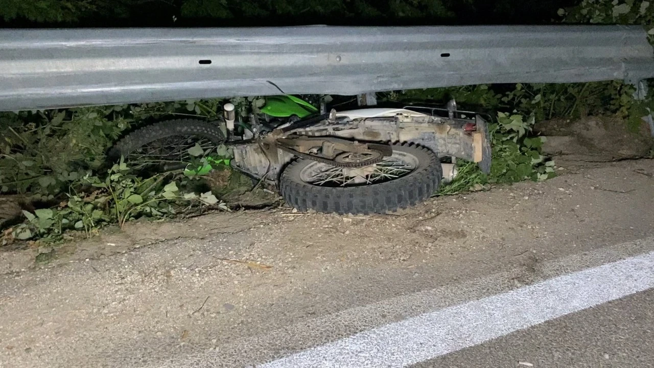 Bursa’da esrarengiz kaza: Motor var, sürücü yok!