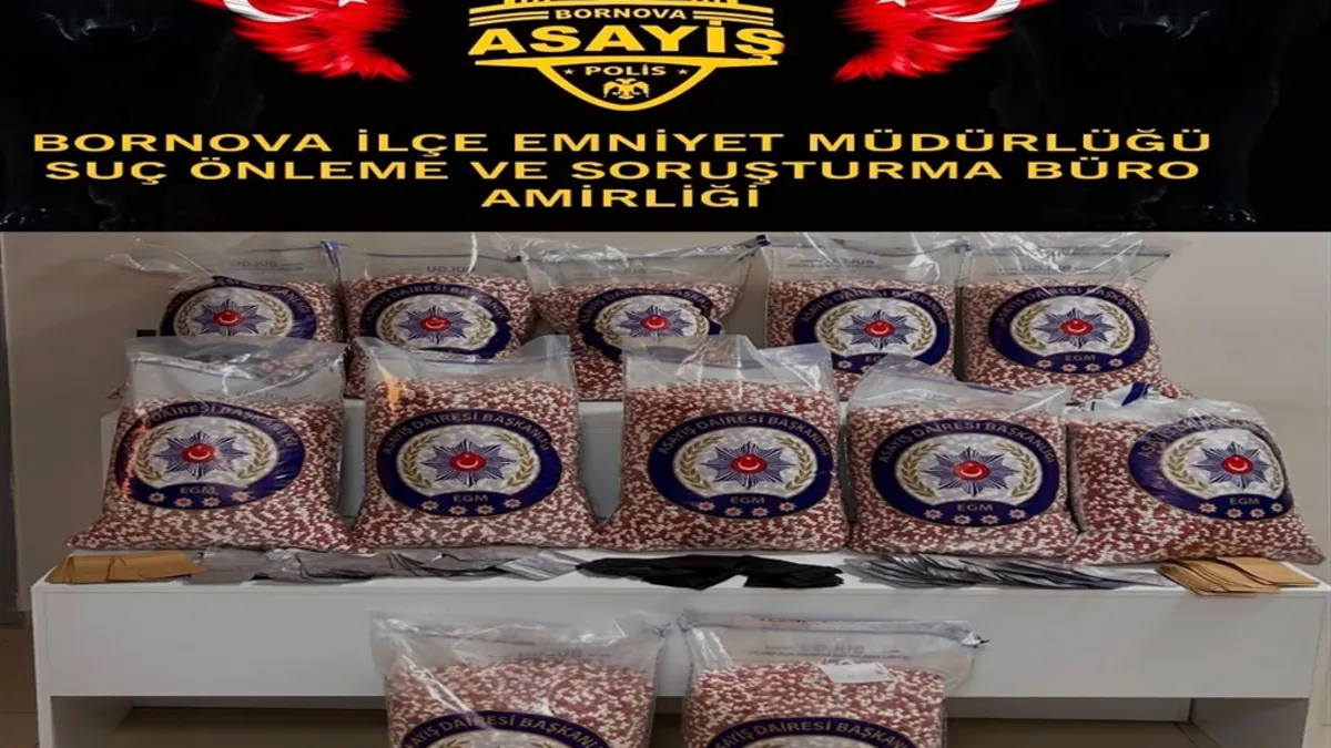 İzmir'de dev operasyon: 280 bin sentetik ecza ele geçirildi 3 gözaltı
