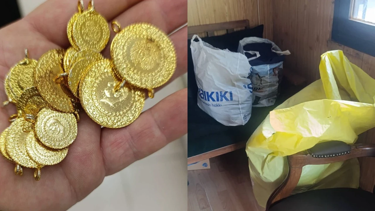 Bağışlanan kıyafetin cebinden 23 altın ile 6 bin 500 lira çıktı