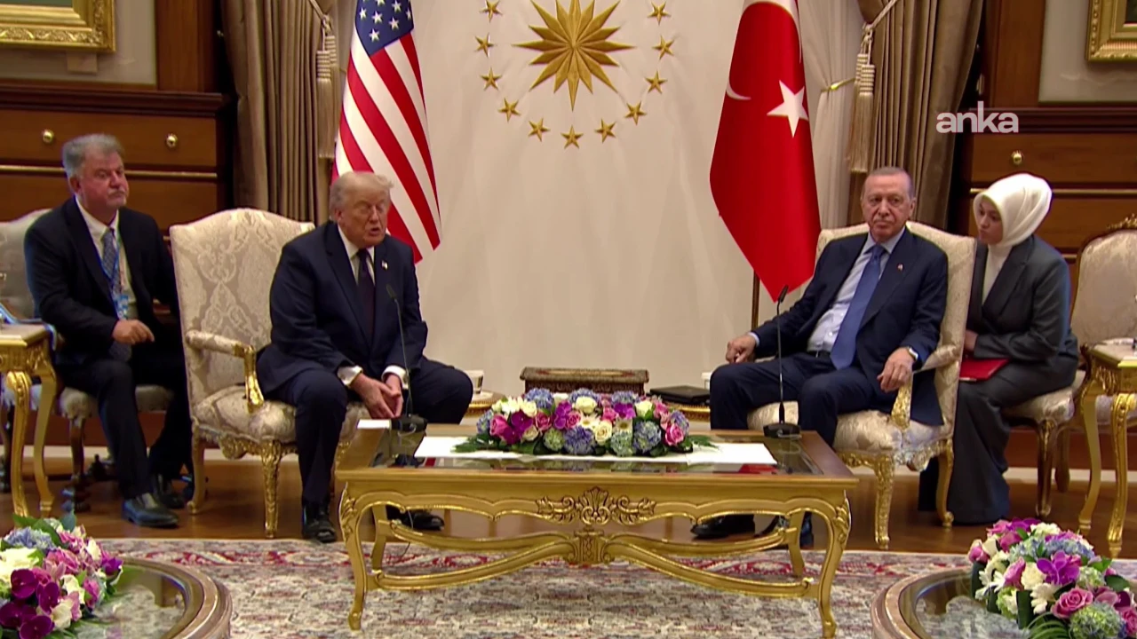 Saray'da Trump ve Erdoğan'dan flaş açıklamalar: Tüm yaptırımlar kaldırılacak