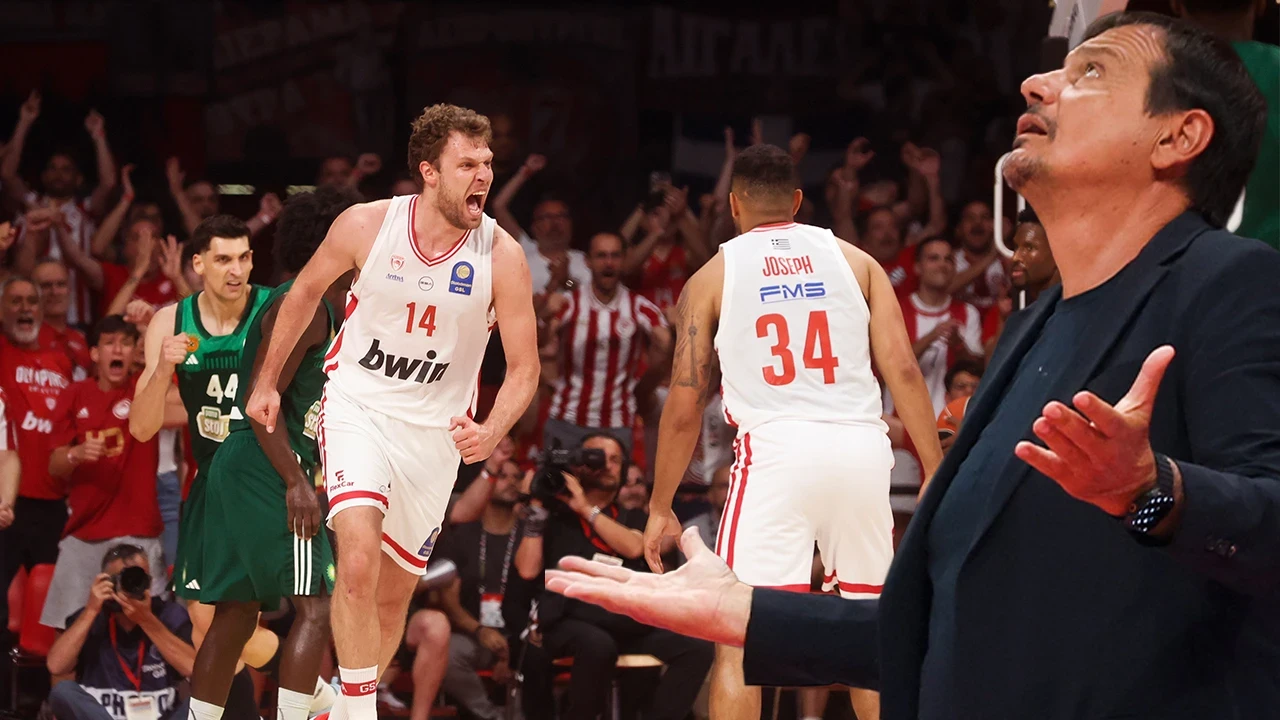 Ergin Ataman finalde yıkıldı: Olympiakos Yunanistan şampiyonu oldu