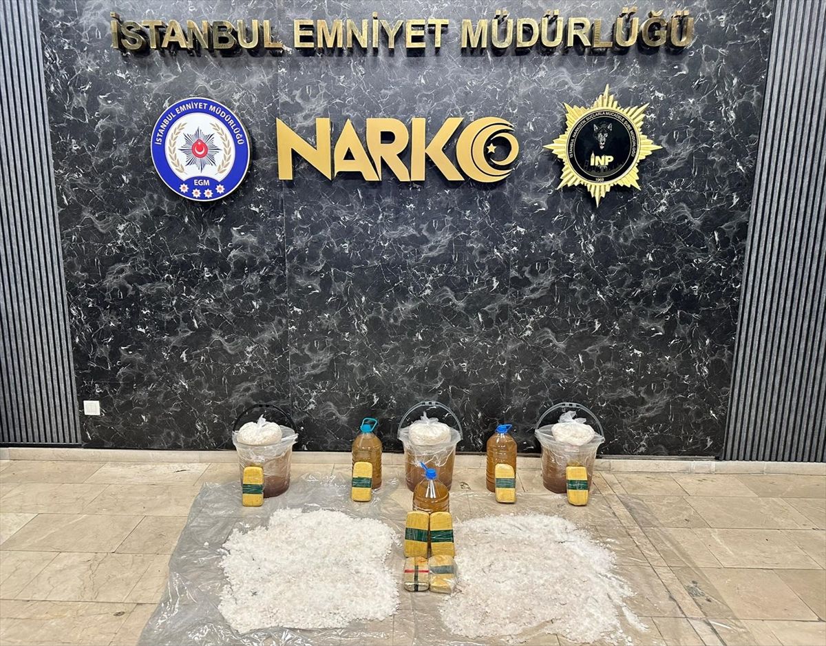 Avcılar'da 132 kilo 600 gram uyuşturucunun ele geçirildiği operasyonda bir şüpheli yakalandı