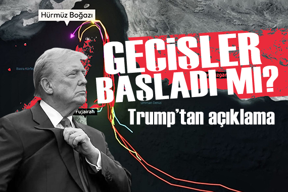Hürmüz'den geçişler başladı mı? Trump'tan açıklama