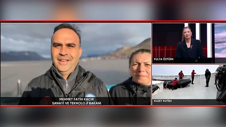 Kuzey Kutbu'ndan özel yayın! Bakan Kacır'dan CNN Türk'e önemli açıklamalar