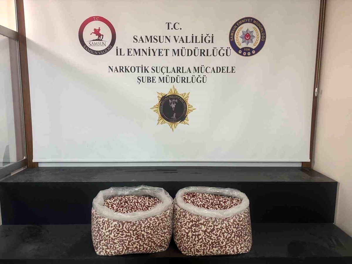 Tırın yatak bölümünde 129 bin 500 uyuşturucu hap ele geçti