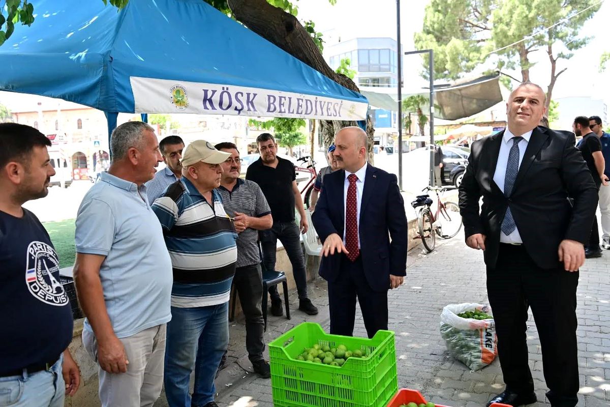 Vali Varol, Köşk'te üretim, yatırım ve sosyal projeleri inceledi