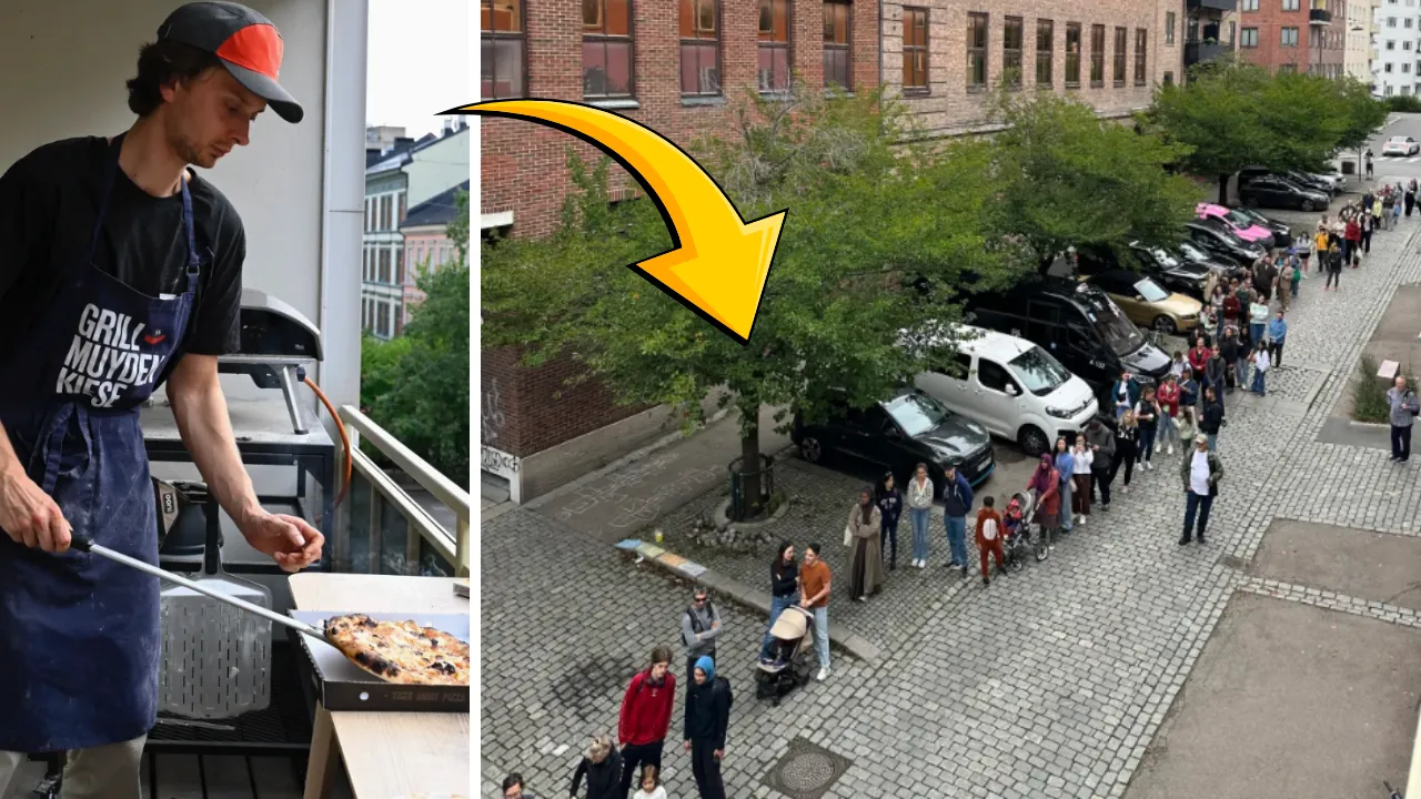 Ne tabela var ne sosyal medya hesabı! Balkondan sepetle gönderiyor, siparişlere yetişemiyor