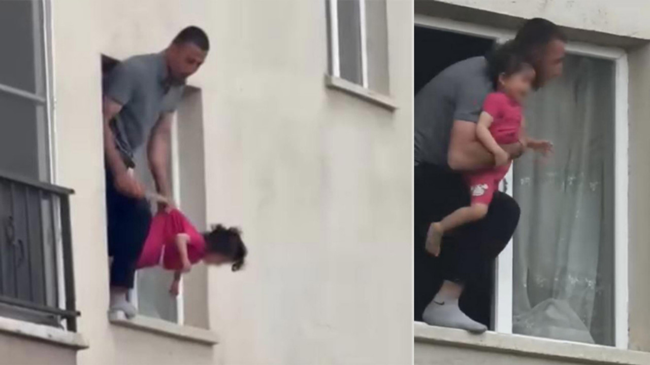 3 yaşındaki kızını rehin alan baba vurularak etkisiz hale getirildi