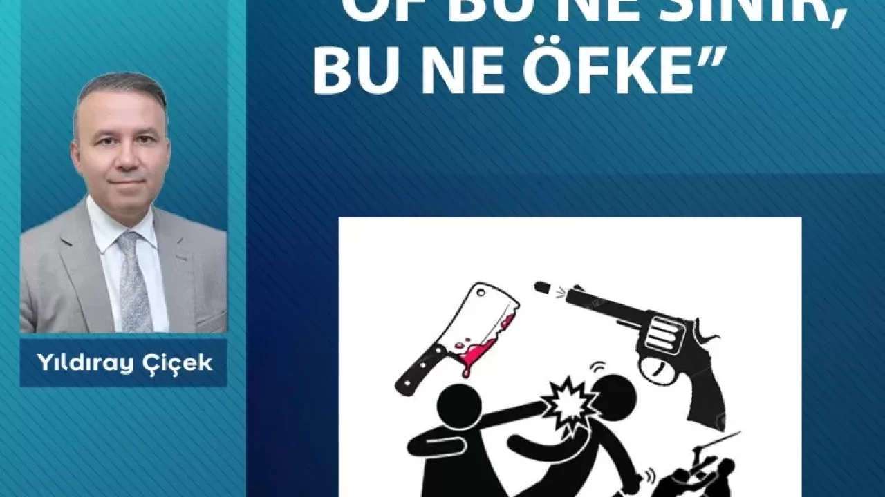 'Of bu ne sinir, bu ne öfke'